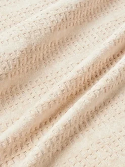 Set de toallas de terciopelo con flecos Tallulah, tamaños diferentes