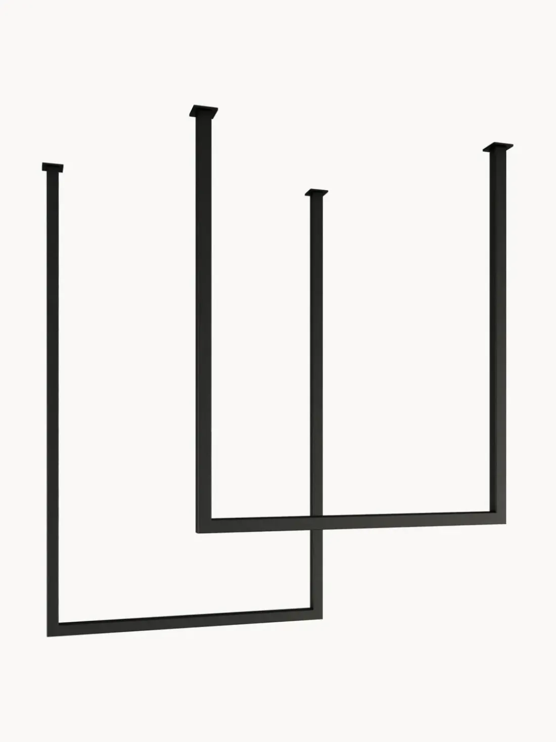 Set de toalleros de metal Tensi, 2 uds.