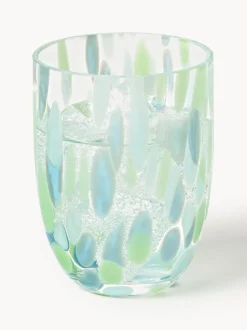 Set de vasos soplados Big Confetti, 6 uds.