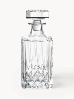Set de whisky con relieve de cristal George, 3 pzas.