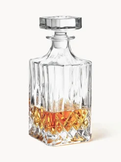 Set de whisky con relieve de cristal George, 3 pzas.