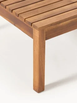 Set lounge para exterior de madera de acacia Bo, 4 pzas.