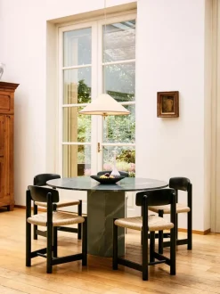 Silla artesanal de madera de pino Daumiller