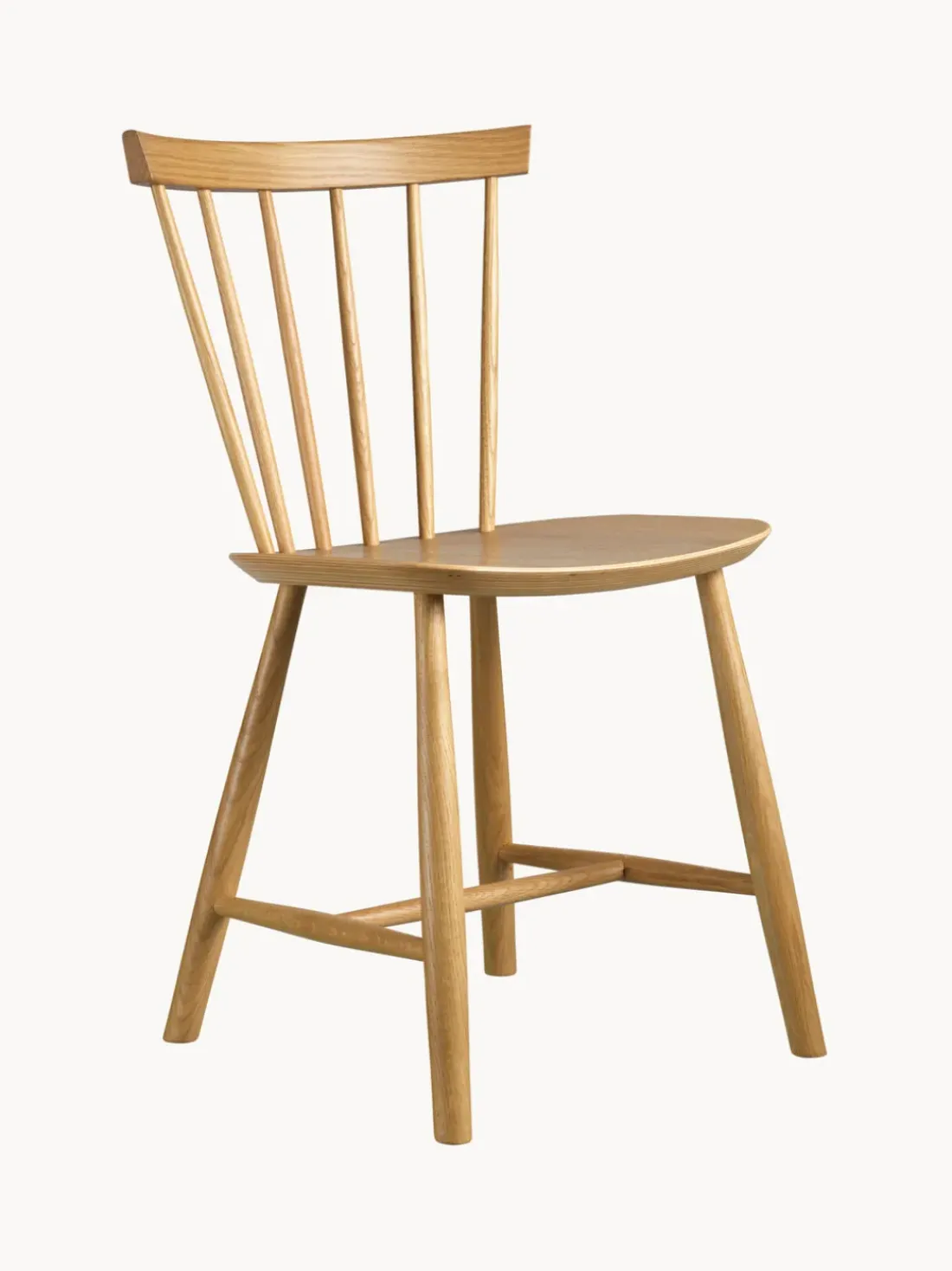 Silla artesanal de madera de roble J46