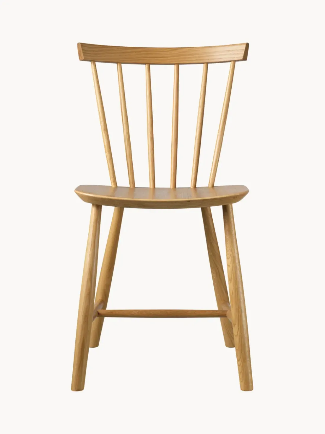 Silla artesanal de madera de roble J46