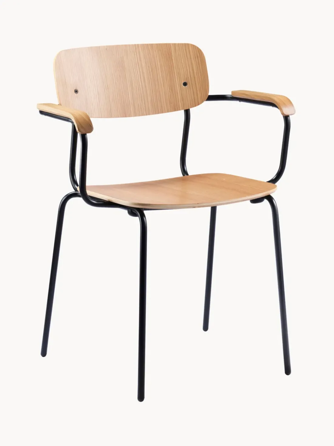 Silla artesanal de madera Holmen