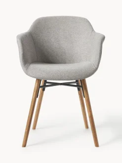 Silla con asiento estrecho y reposabrazos Fiji