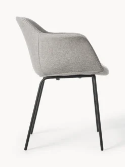 Silla con asiento estrecho y reposabrazos Fiji