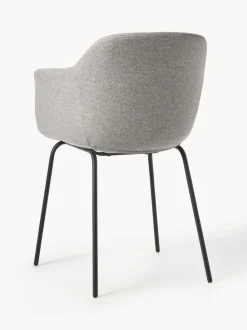 Silla con asiento estrecho y reposabrazos Fiji