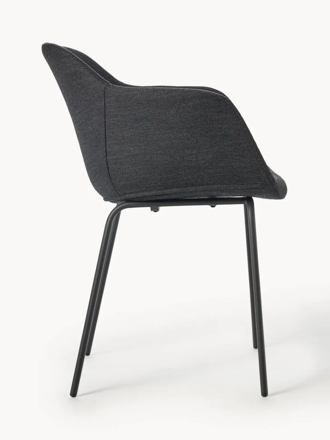 Silla con asiento estrecho y reposabrazos Fiji