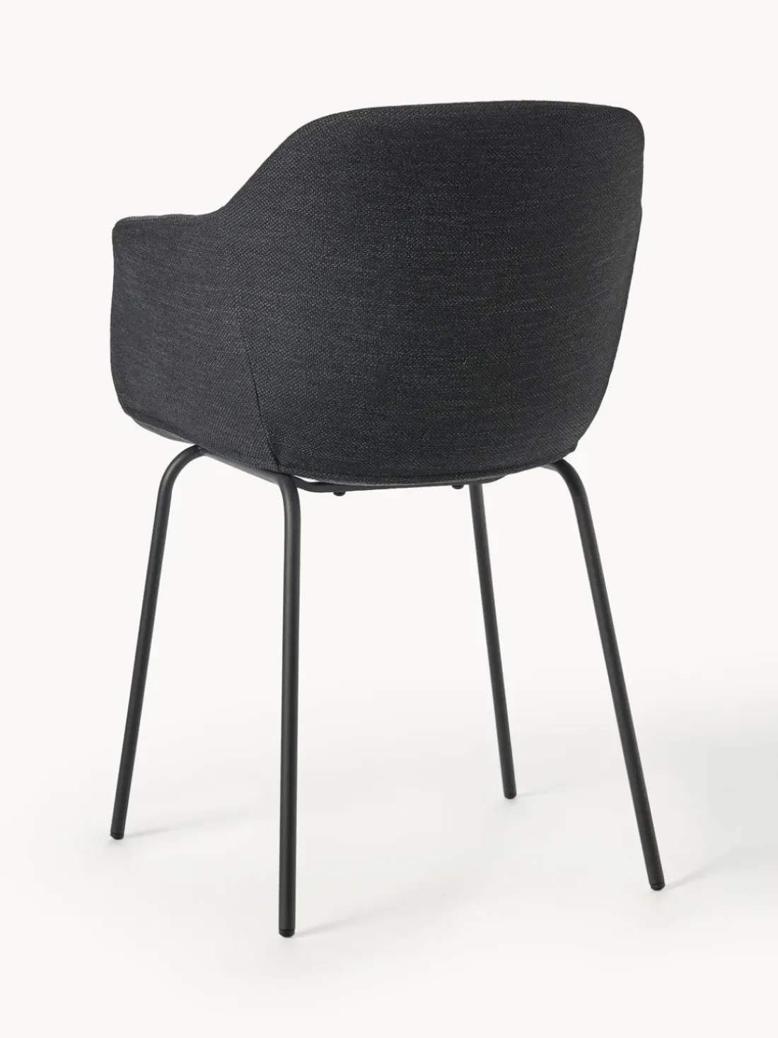 Silla con asiento estrecho y reposabrazos Fiji