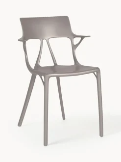 Silla con reposabrazos A.I., 2 uds.