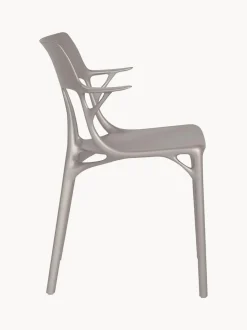 Silla con reposabrazos A.I., 2 uds.