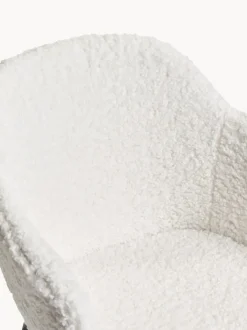 Silla con reposabrazos de borreguillo Fiji