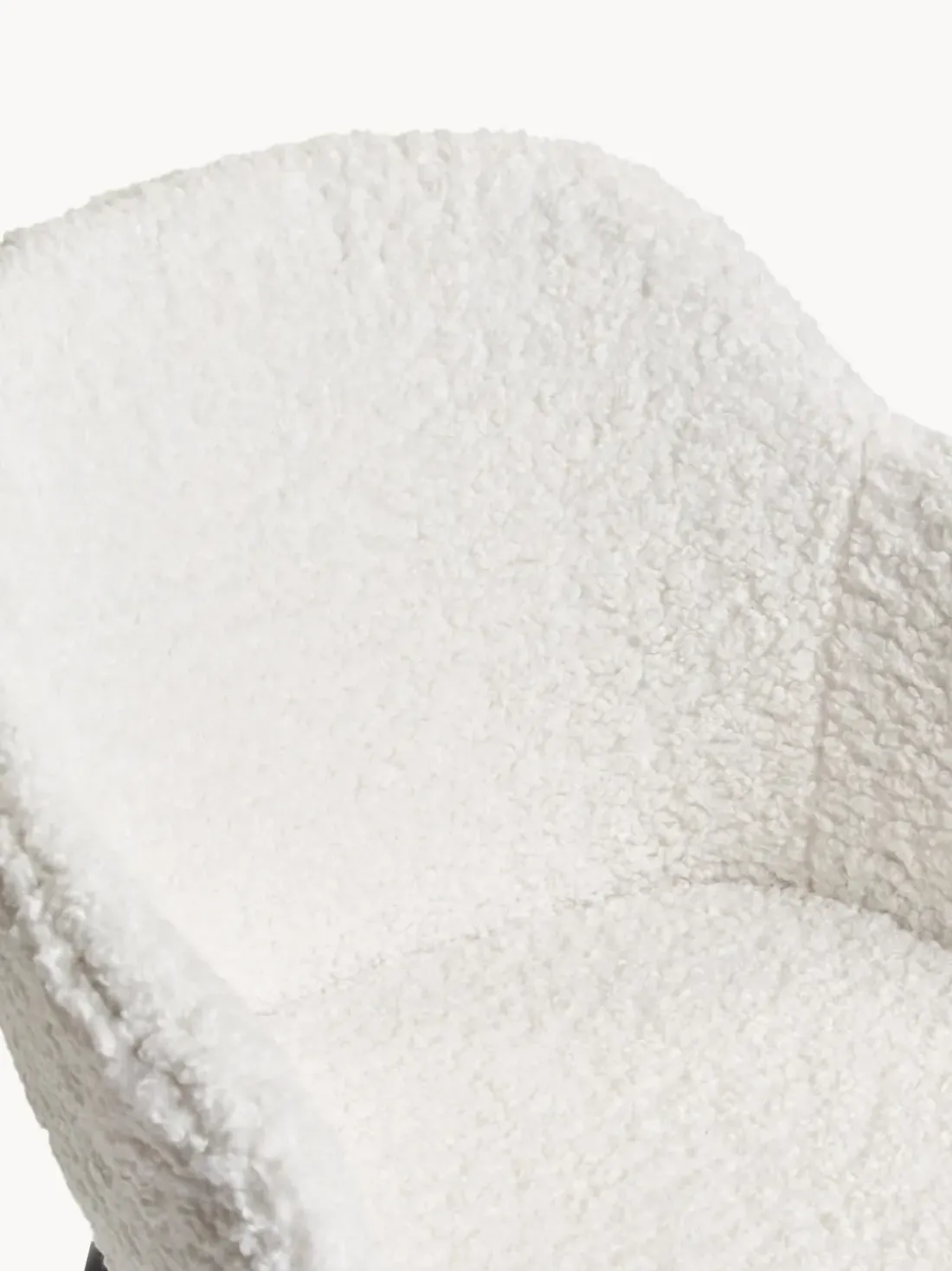 Silla con reposabrazos de borreguillo Fiji