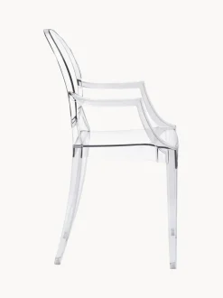 Silla con reposabrazos de diseño Louis Ghost