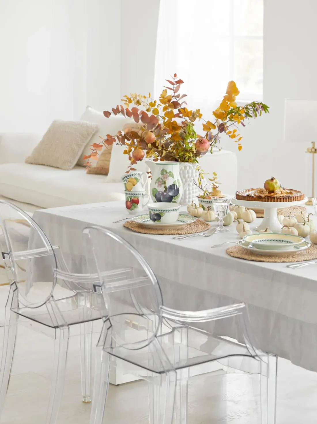 Silla con reposabrazos de diseño Louis Ghost