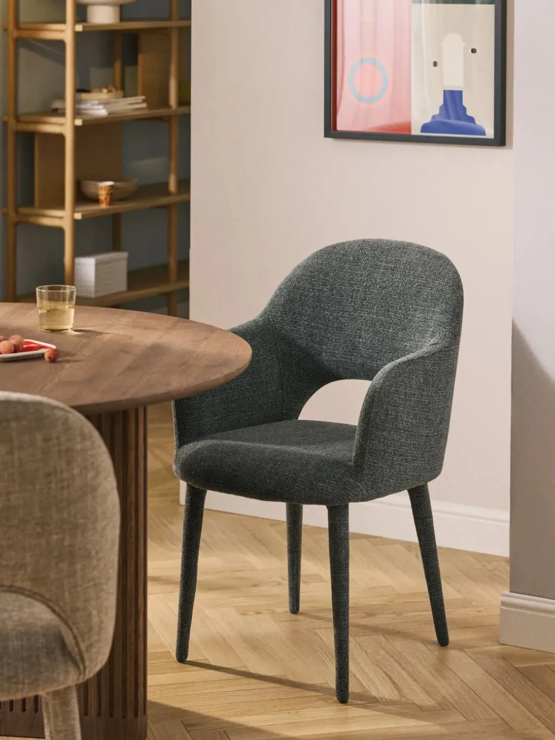 Silla con reposabrazos Rachel