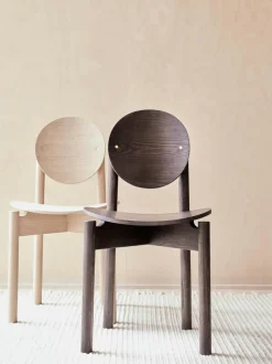 Silla de comedor de madera de fresno OY