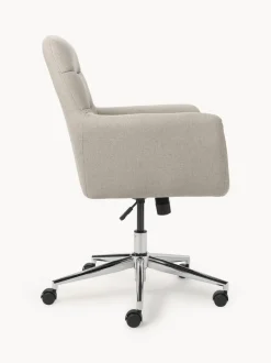Silla de escritorio con reposabrazos Benson, altura regulable