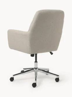 Silla de escritorio con reposabrazos Benson, altura regulable