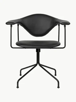 Silla de escritorio de cuero giratoria Masculo