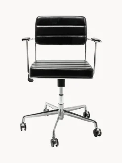 Silla de escritorio de cuero sintético Dottore
