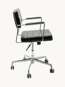 Silla de escritorio de cuero sintético Dottore