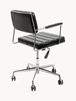 Silla de escritorio de cuero sintético Dottore