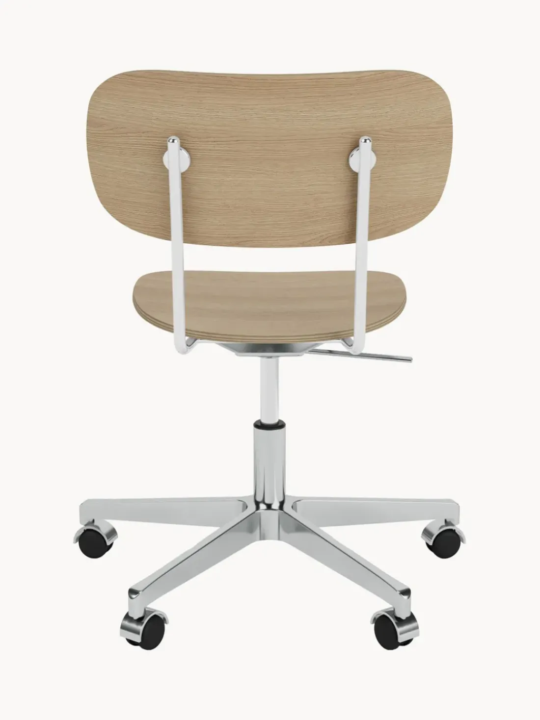 Silla de escritorio de madera Co, altura regulable