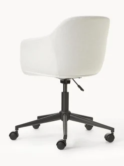 Silla de escritorio tapizada con asiento estrecho Fiji