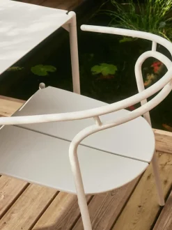 Silla de jardín de metal Novo