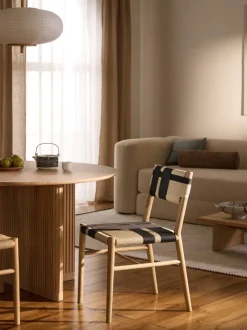 Silla de madera de fresno Mani