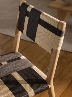 Silla de madera de fresno Mani
