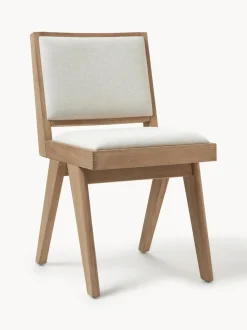 Silla de madera tapizada Sissi