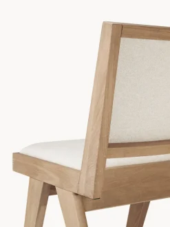Silla de madera tapizada Sissi