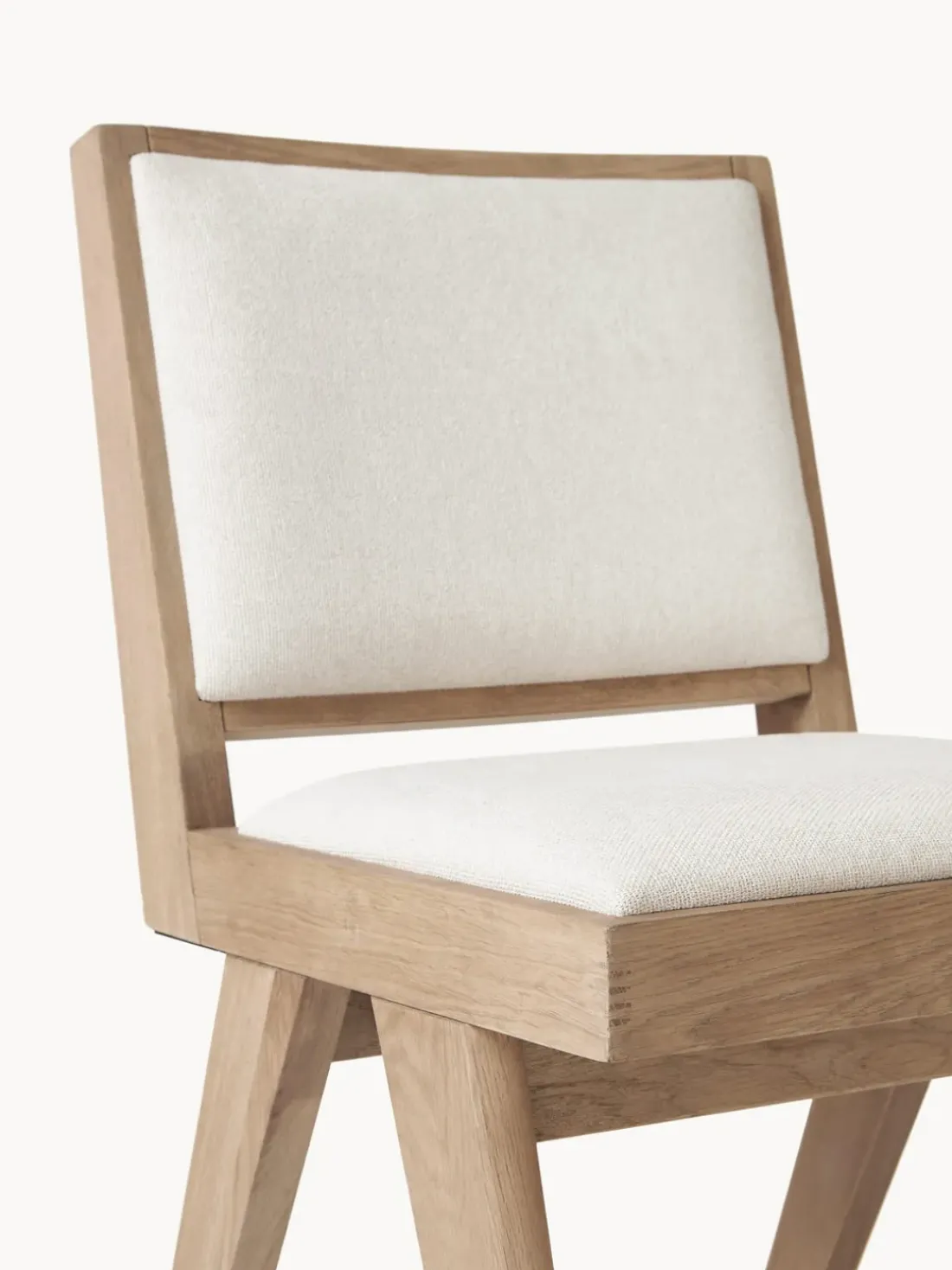 Silla de madera tapizada Sissi