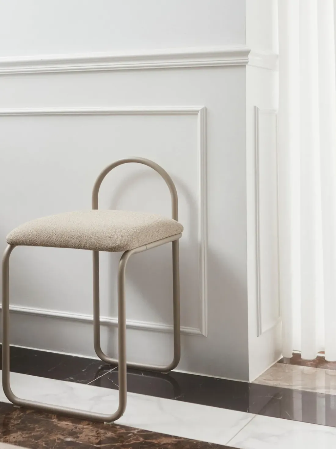Silla de metal Angui