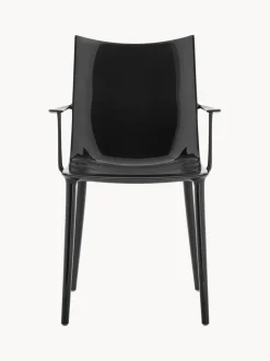 Silla de plástico con reposabrazos H.H.H.