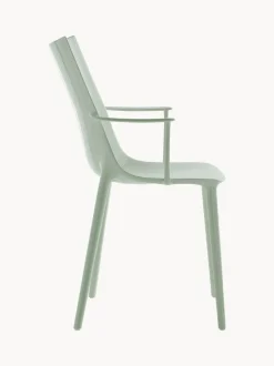 Silla de plástico con reposabrazos H.H.H.