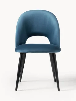 Silla de terciopelo Rachel
