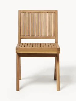Silla para exterior de madera de acacia Sissi