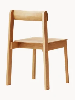 Sillas apilables de madera de roble Blueprint, 2 uds.