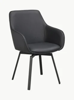Sillas con reposabrazos giratorias Alison, 2 uds.
