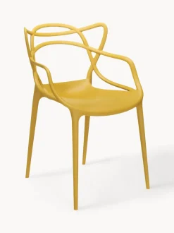 Sillas con reposabrazos Masters, 2 uds.