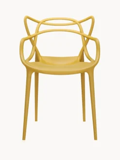 Sillas con reposabrazos Masters, 2 uds.