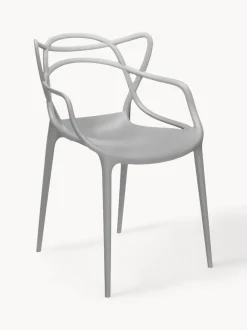 Sillas con reposabrazos Masters, 2 uds.