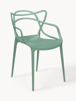 Sillas con reposabrazos Masters, 2 uds.