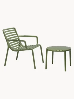 Sillas de jardín apilables con reposabrazos Doga, 2 uds.