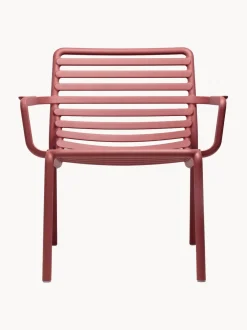 Sillas de jardín apilables con reposabrazos Doga, 2 uds.